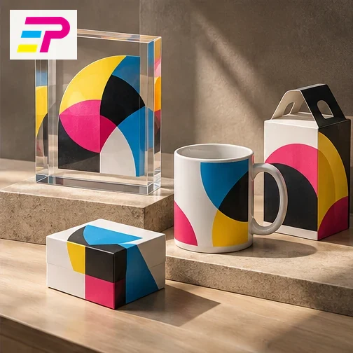 AI-generated concept mockup: Awards & promotional gifts